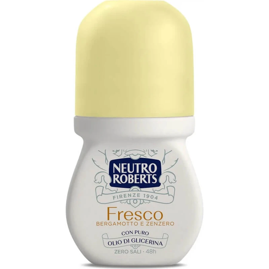 Neutro Roberts Fresh Bergamotte und Ingwer – Roll-On-Deodorant 50 ml