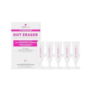 Veralab Dot Eraser - Gel facial para imperfecciones de la piel, 5 viales