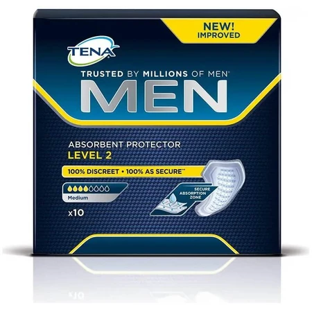 Tena Men Active Fit Nivel 2 - 10 compresas para la incontinencia