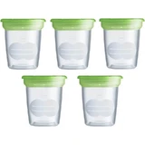 Mam 5 bakjes voor melk en eten