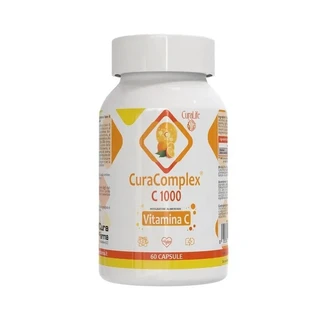 Curacomplex C1000 Vitamin C 60 Capsules - Supplement for the Immune System and Fatigue