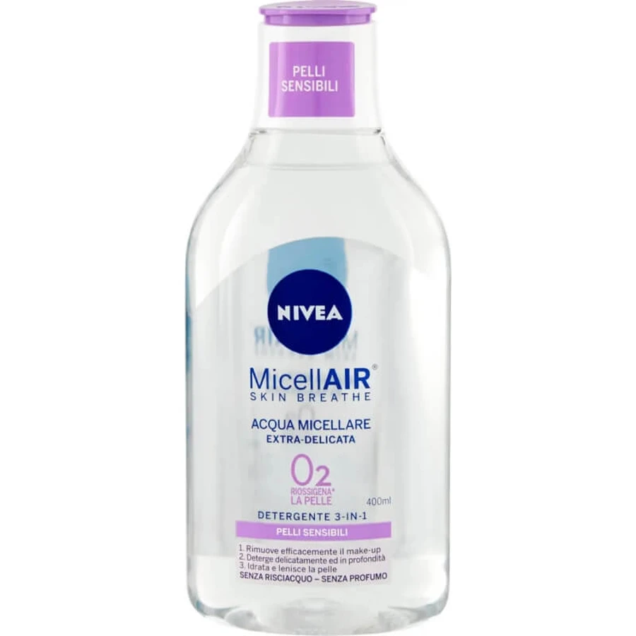 Nivea Micellair Skin Breathe - Extra zacht micellair water voor de gevoelige huid, 100 ml