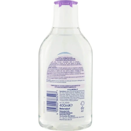 Nivea Micellair Skin Breathe - Extra zacht micellair water voor de gevoelige huid, 100 ml