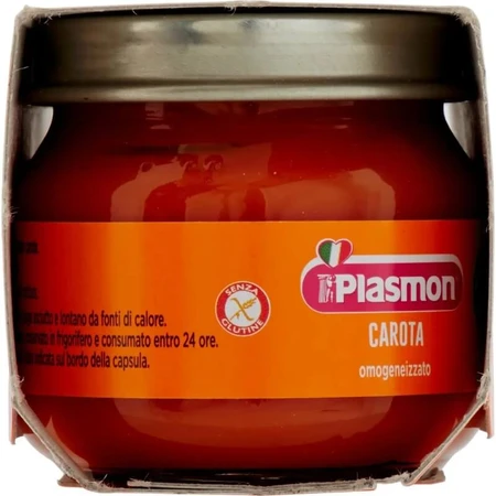 Plasmon gehomogeniseerde wortelpuree 2x80 g