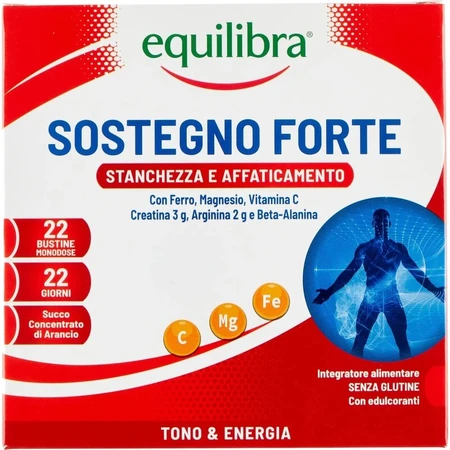 Equilibra Strong Support, 22 sachets — un complément alimentaire pour retrouver vitalité et énergie