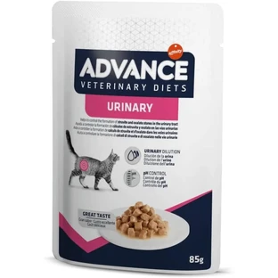 Advance Veterinary Diets Urinary Chicken - Alimento dietético completo para gatos adultos con estruvita, 85 g