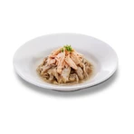 Cherie Hairball Tonijn met zalm in saus - Compleet voer voor katten met haarbalproblemen, 80 g