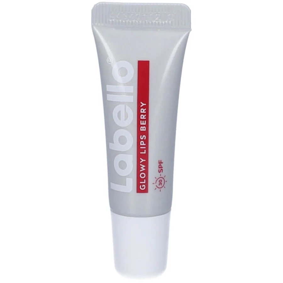 Labello Glowy Lips Berry - Moisturizing Lip Balm 10 ml