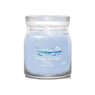 Yankee Candle Ocean Air - Vela perfumada en tarro mediano, 368 g