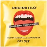 Geldis Lime en Bergamot - Uittrekbare tandzijde, 30 m