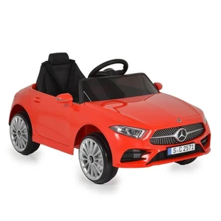Moni Trade Mercedes-Benz CLS 350 - Voiture électrique rouge 12 V pour enfants avec télécommande