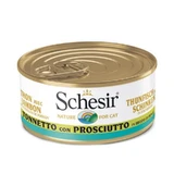 Schesir Tonnetto with Ham in Cooking Broth - Complete Cat Food, 70 g
