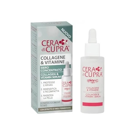 Cupra Wax con colágeno y vitaminas - Sérum concentrado, 30 ml