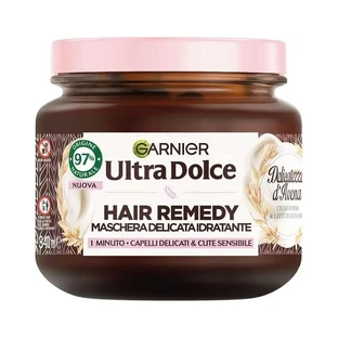 Garnier Ultra Gentle Hair Remedy: Delicia de avena - Mascarilla hidratante para cabello delicado, 340 ml