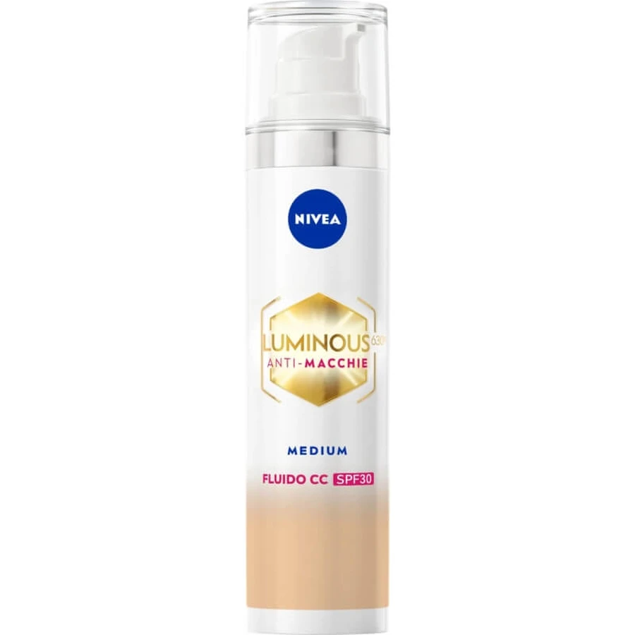Nivea Luminous 630 Anti-Dark Spot 3-in-1 - CC-fluid SPF 30 - Nr. 02 Medium