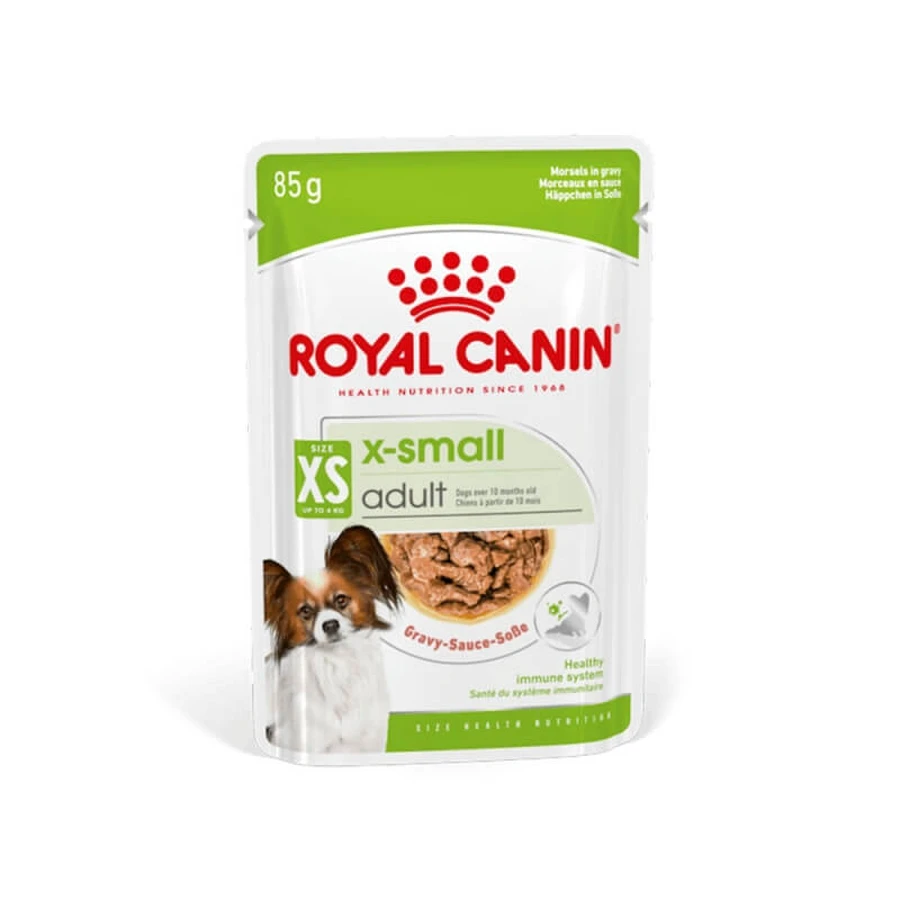 Royal Canin X-Small Adult - Aliment complet pour chiens adultes de très petite taille, 85 g