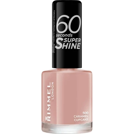 Rimmel 60 Seconds Super Shine - Sneldrogende nagellak nr. 500 Caramel Cupcake