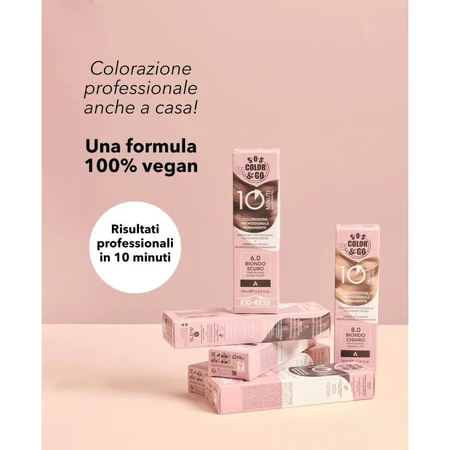Alama Sos color&amp;go - Permanent Hair Color No. 6.6 Dark Red Blonde