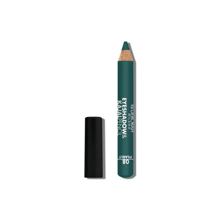 Sombra de ojos y lápiz kajal Deborah - Lápiz de ojos n.º 08 Verde turquesa nacarado