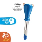 Carioca Baby: cepillo de nailon con cerdas suaves y un mango sencillo