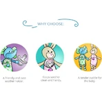 Chicco Pocket Friend Girl - Fopspeenhouder 0m+