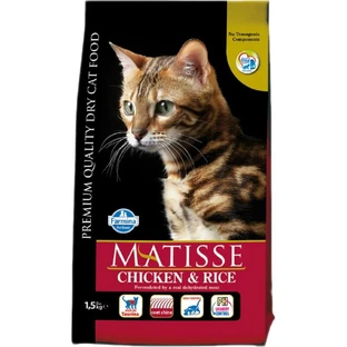 Farmina Matisse Poulet & Riz - Aliment complet pour chat, 1,5 kg