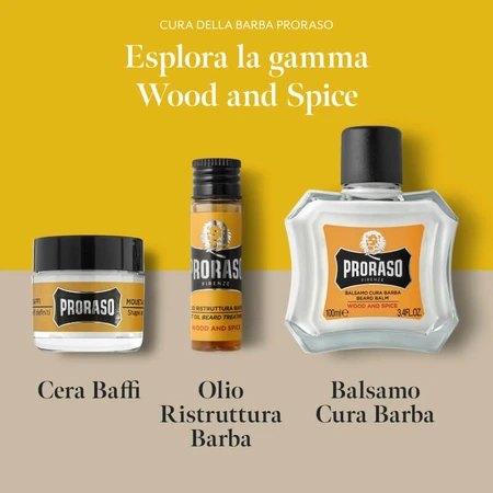 Proraso Wood and Spice - Bálsamo de afeitado 100 ml