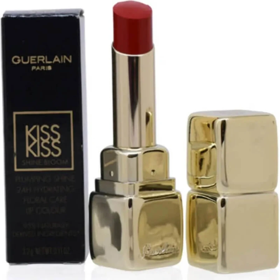 Guerlain KissKiss Shine Bloom - Glanzende lippenstift nr. 729 Daisy Red