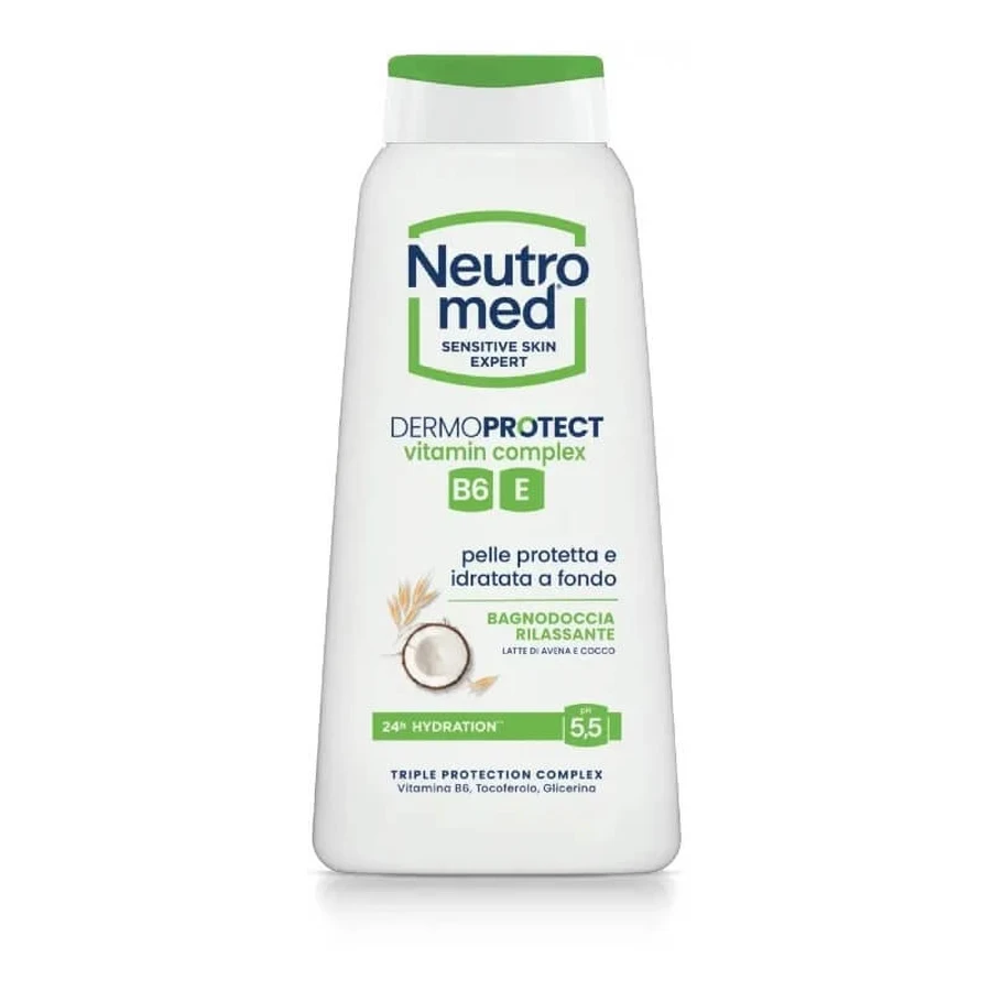 Neutromed Dermoprotect Vitamine Complex B6 en E - Ontspannende douchegel, 600 ml