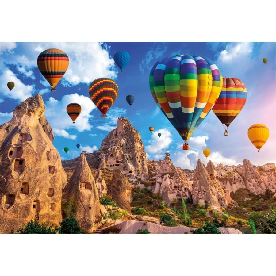 Clementoni Puzzle-Kollektion: Luftballons in Kappadokien – 1.000-teiliges Puzzle für Erwachsene