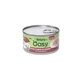 Oasy Wet Cat Natury Soft Jelly au thon et aux crevettes - Aliment complémentaire pour chats adultes, 85 g