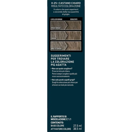 Just for Men Farbverstärkendes Shampoo – Bringt die Farbe Ihres Haares wieder zum Strahlen, H25 Hellbraun, 30 ml