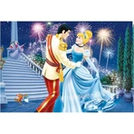 Lisciani Maxi-Puzzle, beidseitig bedruckt, 35 Teile, Aschenputtel, 46546