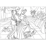 Lisciani Maxi-Puzzle, beidseitig bedruckt, 35 Teile, Aschenputtel, 46546