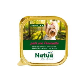 Natua The Nature Landschinken-Pastete – Alleinfuttermittel für Hunde, 100 g