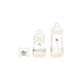 Mam Easy Start - 2 babyflesjes met originele spenen, vanaf 0 maanden, 130 ml en 260 ml - beige