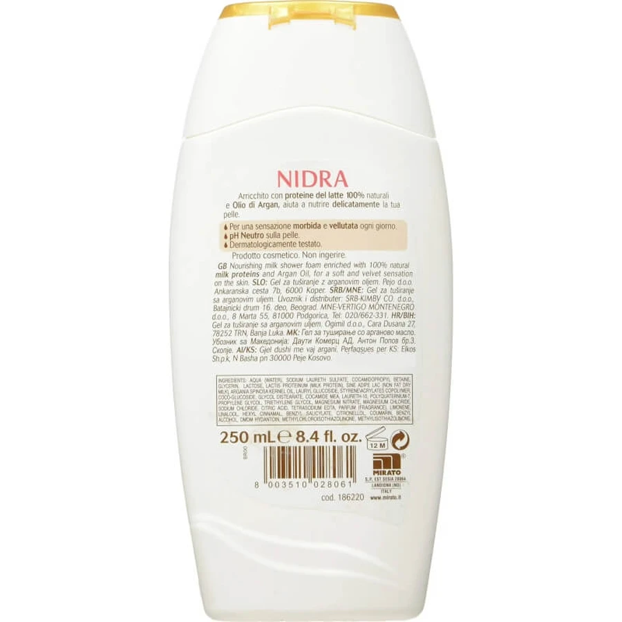 Nidra Pflegende Körperlotion mit Arganöl, 250 ml