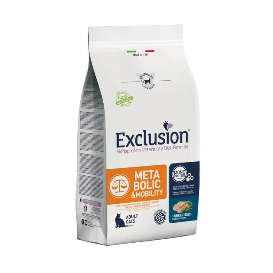 Exclusion Metabolic Mobility Pork - Dietary Dry Food for Adult Cats, 300 g