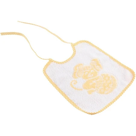 Poupy Jacquard – Saugfähiges Lätzchen aus Baumwollfrottee für Neugeborene