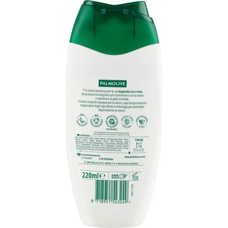 Palmolive Naturals - Green Olive Cream Shower Gel and Moisturizing Milk, 220 ml