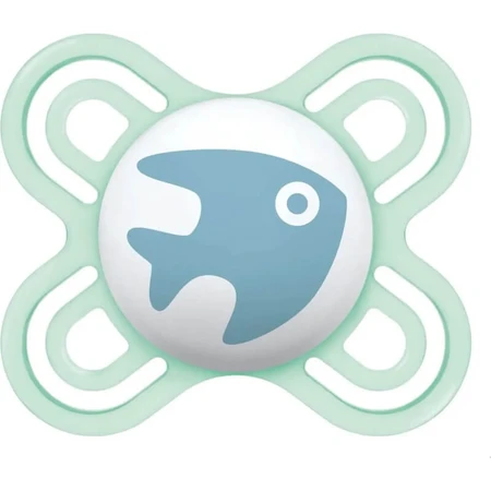 Mam Perfect Start 0-2 meses - Chupete de silicona azul claro