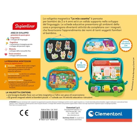Clementoni Sapientino Montessori My Little House - Educational Toy for Ages 2–4