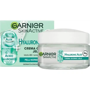 Garnier Skin Active Gel de Ácido Hialurónico y Aloe - Crema hidratante de día, 50 ml