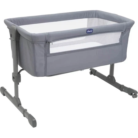 Chicco next2me essential - co-sleeping crib - stone re_lux