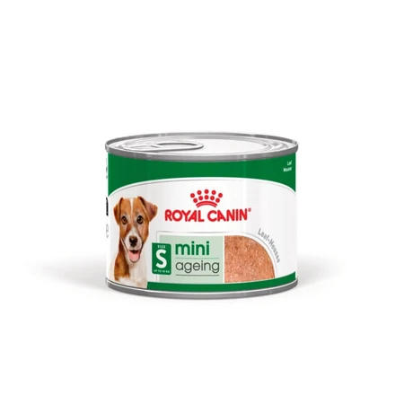 Royal Canin Mini Aging en pâté - Aliment complet pour chiens de petite race d'âge mûr et seniors, 195 g