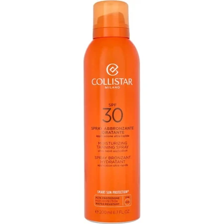 Collistar Sonnenschutz SPF 30 Feuchtigkeitsspendendes Spray für perfekte Bräune, hoher Schutz, 200 ml