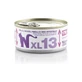 Natural Code XL 13 Poulet, pommes de terre, petits pois et riz - Aliment complet pour chats adultes, 170 g