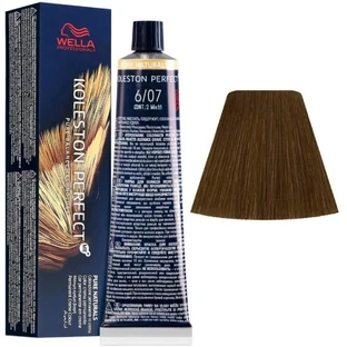 Wella Koleston perfect me+ - tintura per capelli n.6/07 biondo scuro naturale sabbia