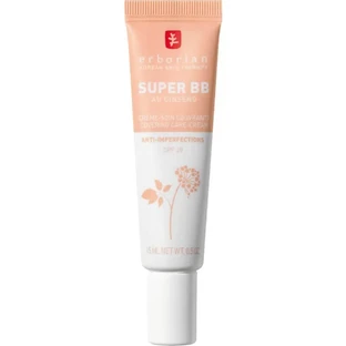 Erborian Super BB mit Ginseng – Koreanische Gesichtscreme gegen Hautunreinheiten, Clair, 15 ml