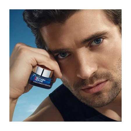 Biotherm Force Supreme Eye Reshaper – Anti-Falten-Augen-Gelcreme zur Straffung für Männer, 20 ml